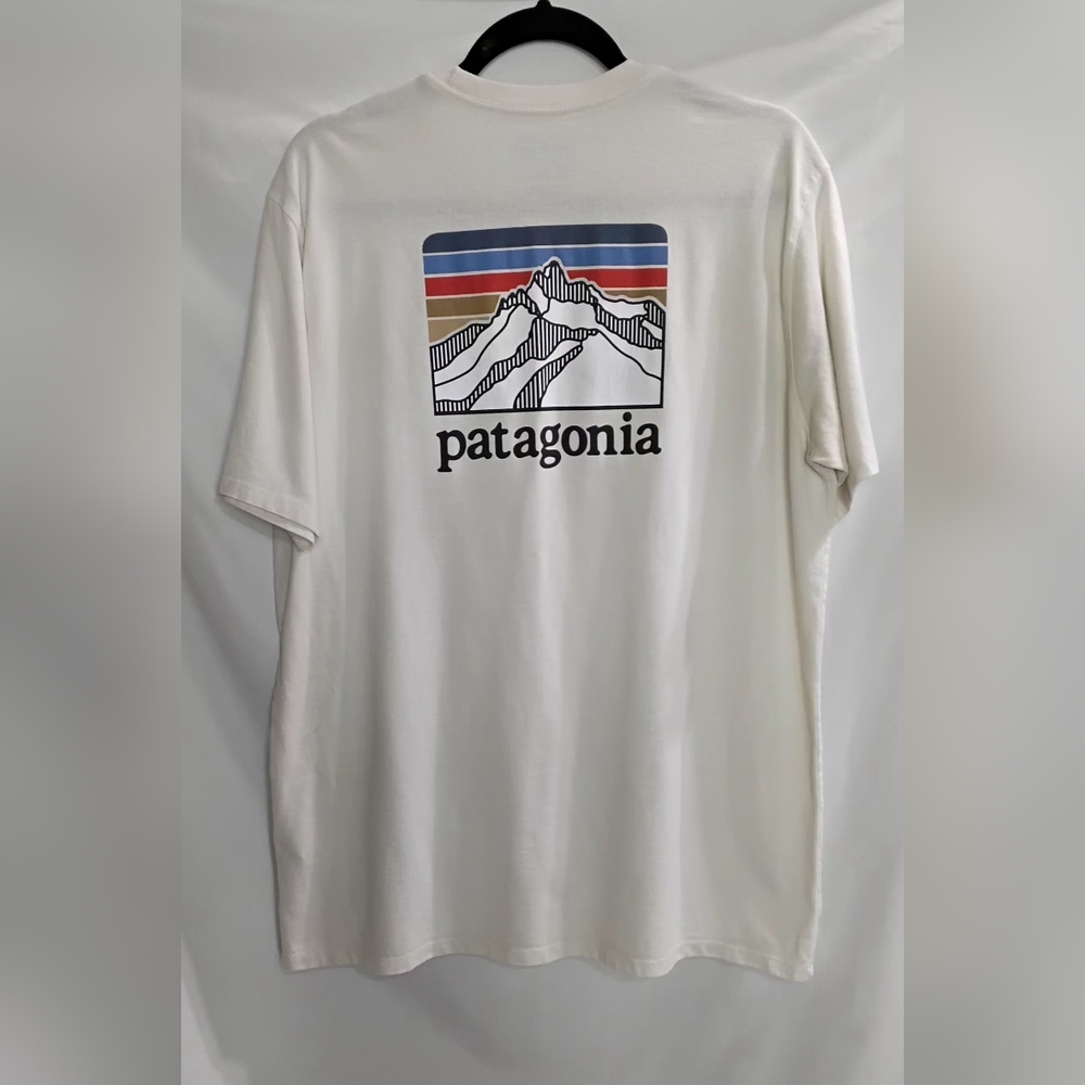 Patagonia Cream Mountain Graphic Tee